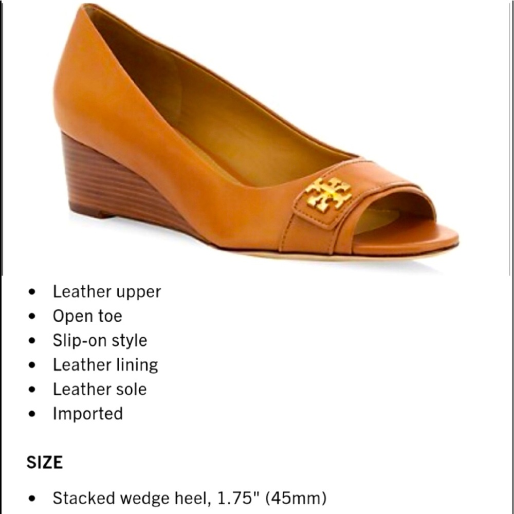 Tory Burch Kira Open Toe Wedge